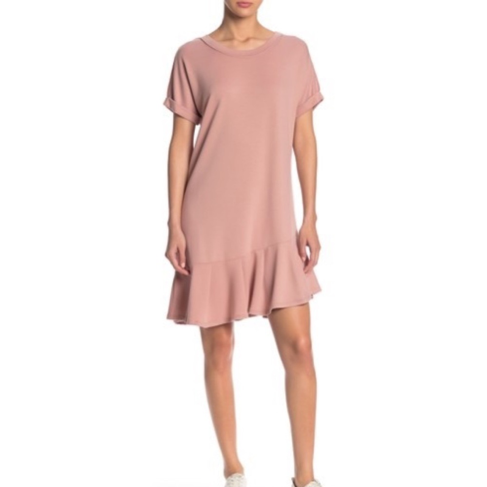 SAM EDELMAN | Ruffle Short Sleeve Dress